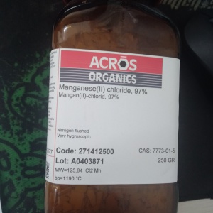 Mangan(II)-chlorid, 97 %, ACROS Organics™